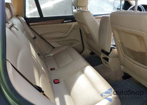 2013 BMW X3 xDrive28I из США, поврежденный, VIN 5UXWX9C55D0D01209